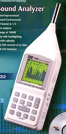 即时音频分析仪TES1358