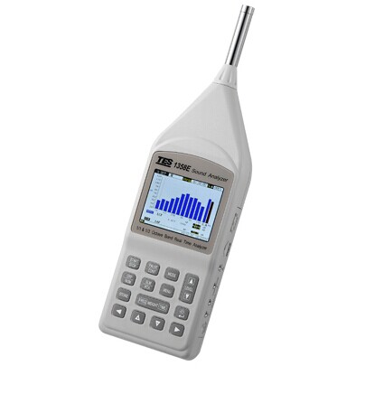 TES-1358E 1/1及1/3八音度即時音頻分析儀